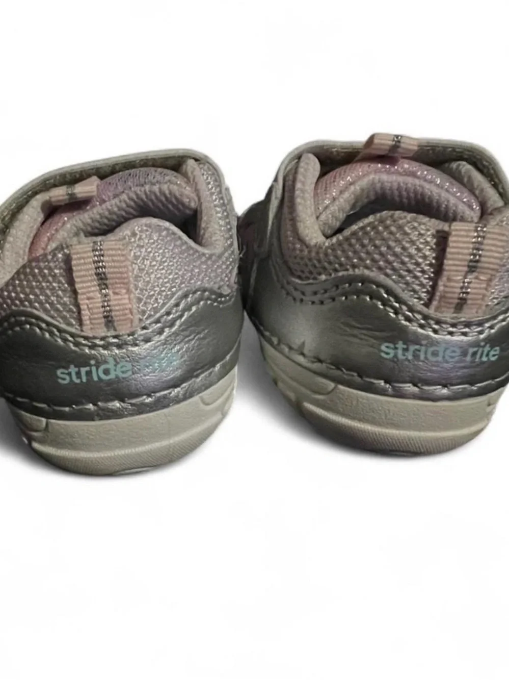 Stride Rite Baby Infant Toddler Girl Sneakers 3c wide